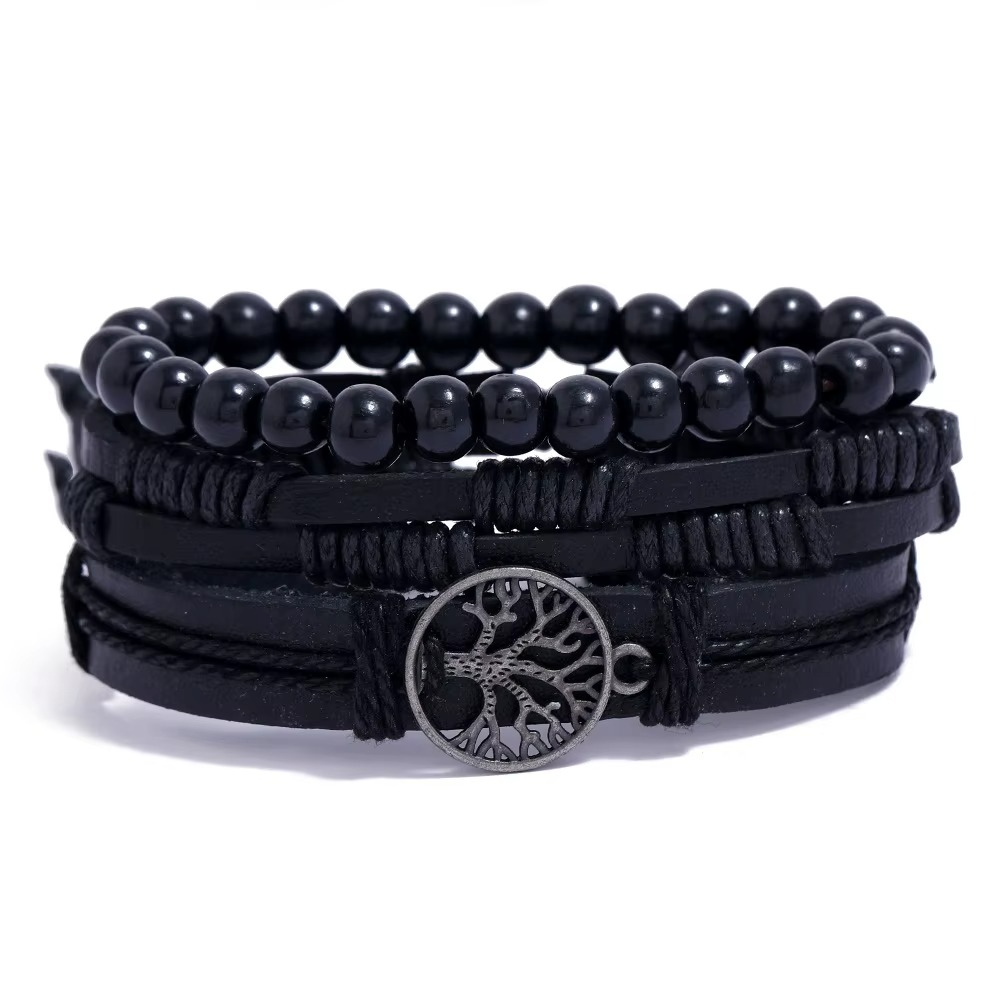 Tree of Life Men’s Bracelet Set