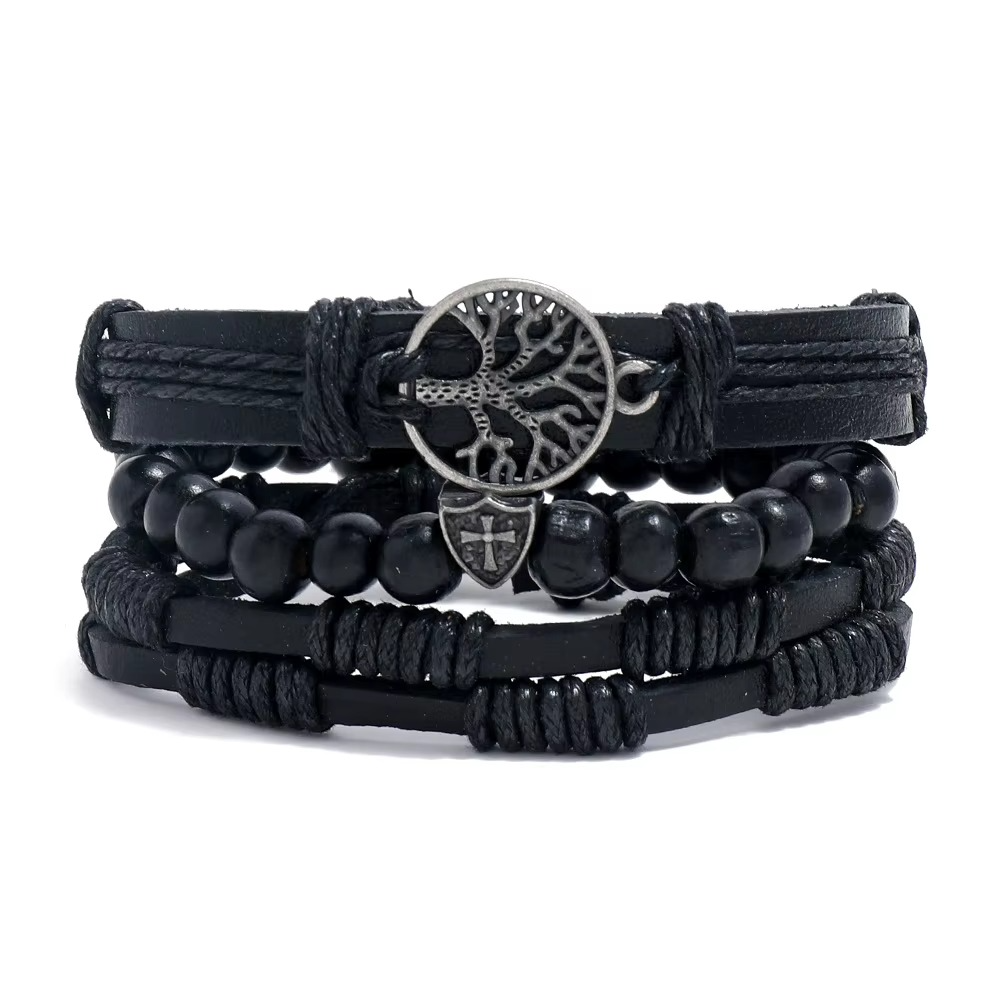 Tree of Life Men’s Bracelet Set